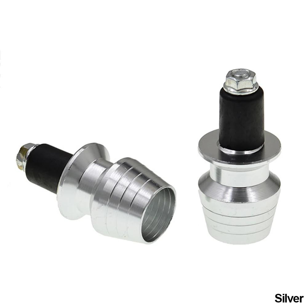 2 шт 7/8''22 мм CNC мотоцикл универсальные ручки руля концевая ручка руля заглушка торцевая заглушка для Honda Yamaha Suzuki Ducati BMW Kawasaki