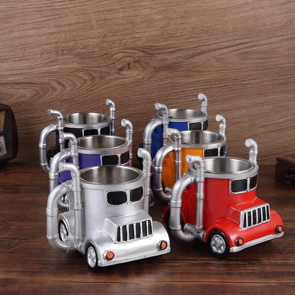Durable Truck Coffee Mug Semi Truck Semi-Truck Coffee Mugs Decorations Coffee Cup For Men