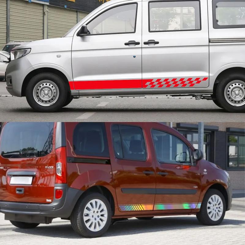 Наклейка на боковую дверь для Mercedes Bnez Citan W415 W420 Кемпер Караван Графика Полосы Авто Спорт Декор Наклейка Чехол для автомобиля