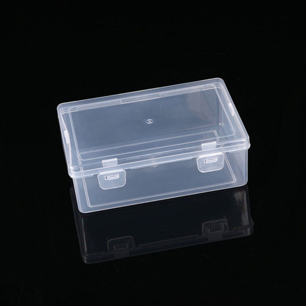Square Storage Box Plastic Small Items Case Portable Fishing Tools Accessories Power Tools Holder