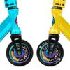 Slamm Swirl Hollow 110mm Stunt Scooter Wheels | Black White