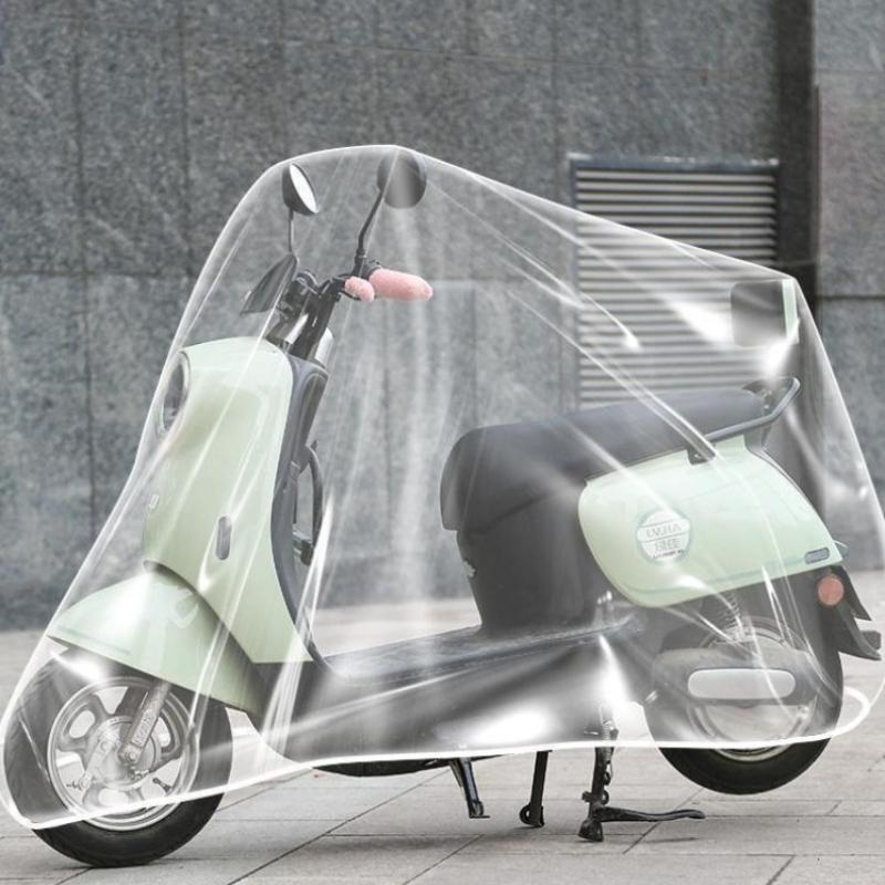 Пылезащитные чехлы Специальный защитный чехол для горного велосипеда Чехол для мотоцикла Одноразовый водонепроницаемый пылезащитный прозрачный чехол для велосипеда