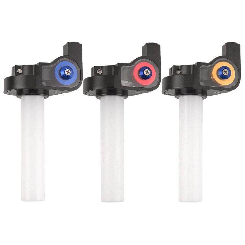 Ручки газа для мотоцикла, ручки газа с поворотом на 1/4, ручка газа быстрого действия для кроссовых мотоциклов, запчасти и аксессуары