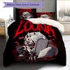 Loona  Pattern Bedding Quilt Set  Home Decoration  Gift (1 * duvet cover + 2 * pillowcase  without core)