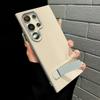 Роскошный чехол-книжка из матовой кожи со складной подставкой для Samsung Galaxy S24 Ultra S23 S22, противоударный бампер, жесткая защитная крышка