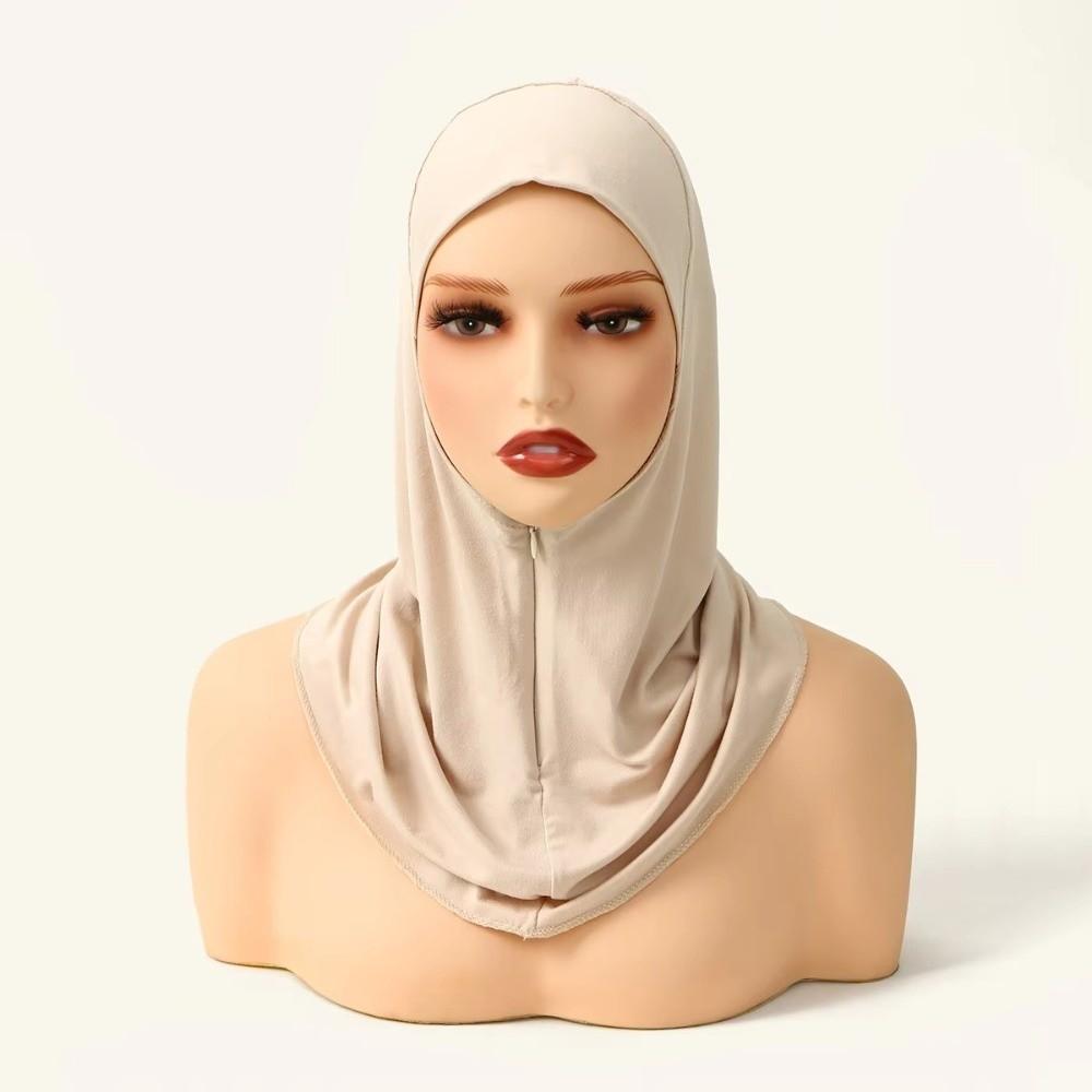 Elastic Underscarf Soft Full Coverage Hijab Plain Inner Cap  Middle East