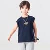 Boys' Cool-Feel Cartoon Graffiti Print Cotton Tank Top