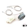 BWR926 Electric Window Regulator Repair Kit Front Left for Fiat Fiorino Qubo 225 Peugeot Bipper Citroen Nemo AA 2008-2024 9221EP