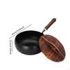 Chinese Cooking Wok Pan Induction Gas Stir Fry Round Bottom Cookware