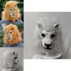 Lion Head Mask Made Of Latex With Mechanical Craftsmanship For Costume Parties And Events