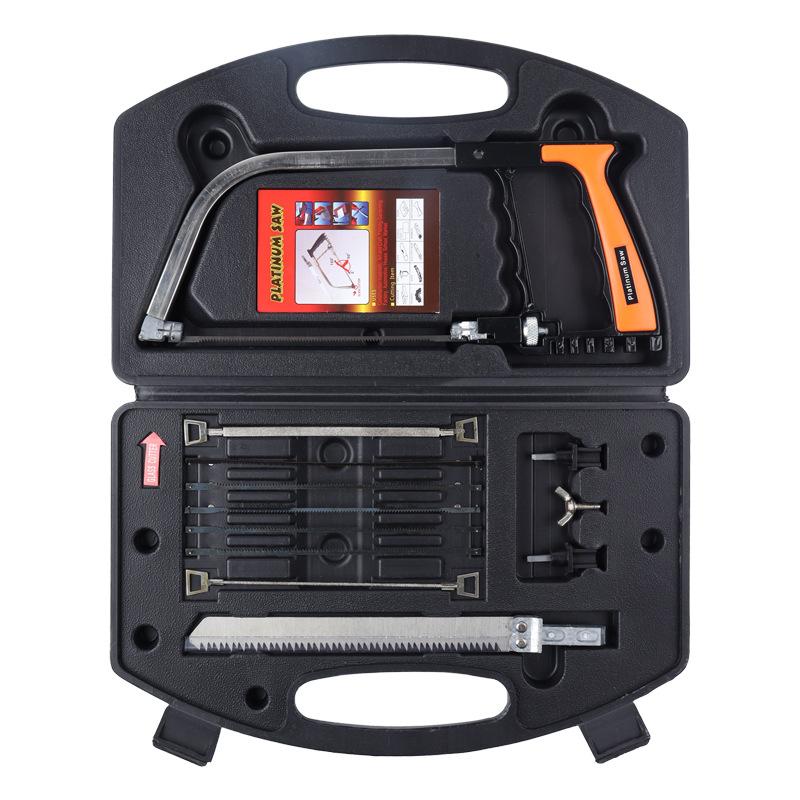 12Pcs Multi-function Handsaw Set and Storage Box Versatile DIY Hand Saw Combo Tool Kit for Wood & Glass Outdoor Mini Hand Saw