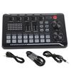 F998 Live Sound Card 16 Bits 44.1KHz Dual Channel Multifunctional Sound Mixer for Computers Mobile P