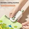 Mini Bag Sealer Rechargeable 2-in-1 Heat Sealer with Cutter Portable Sealing Machine for Plastic Bags Kitchen Sealant Device