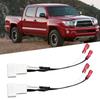 2PCS 4Pin Dash Front Speaker Wire Harness Cable Adapter For Toyota Tacoma Subaru