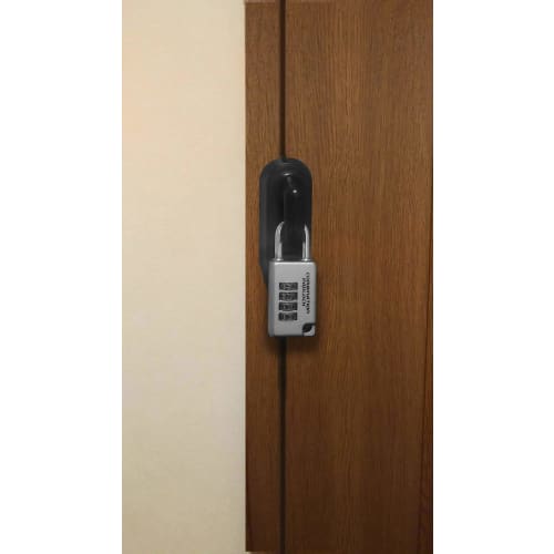 Nomuratec Door Lock Guard Padlock Type for Outward-Opening Doors N-1070