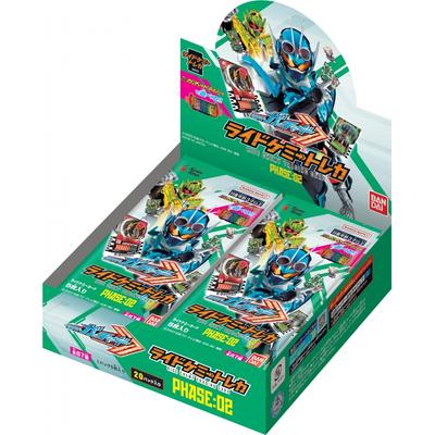 Bandai Kamen Rider Gatchard Ride Chemie Коллекционная карточка ФАЗА:02 (BOX) 20 упаковок