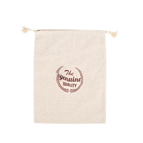 Homemade Reusable Linen Bread French Baguette Drawstring Kitchen Storage Bag