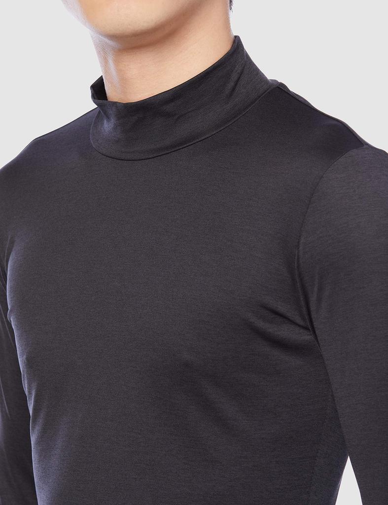 Mizuno Тренировочная UPF UV Dynamotion Вереск Размер L Мужская одежда, Облегающая, С высоким воротом, Рубашка с длинным рукавом, Влагоотводящая, Быстросохнущая, Эластичная, 50+