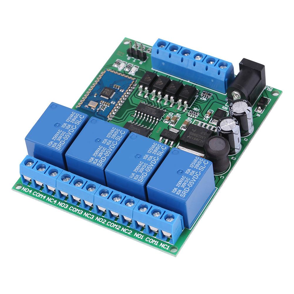 4-канальный Bluetooth-модуль реле для телефона беспроводной пульт дистанционного управления