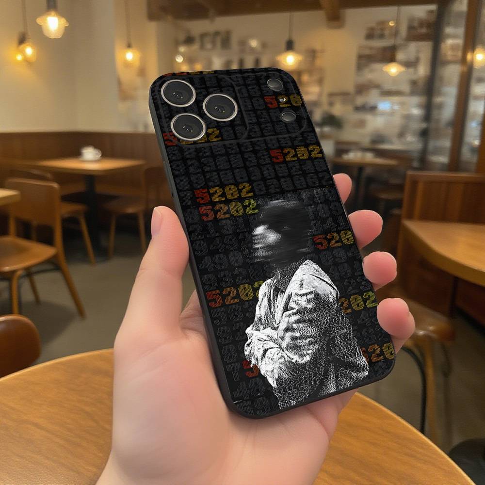 Rapper AMERI D-DUKI Phone Case For iPhone 17,16,15,14,13,12,11,Pro,XS,Max,XR,Plus,E,SE4,Mini Black Soft Cover