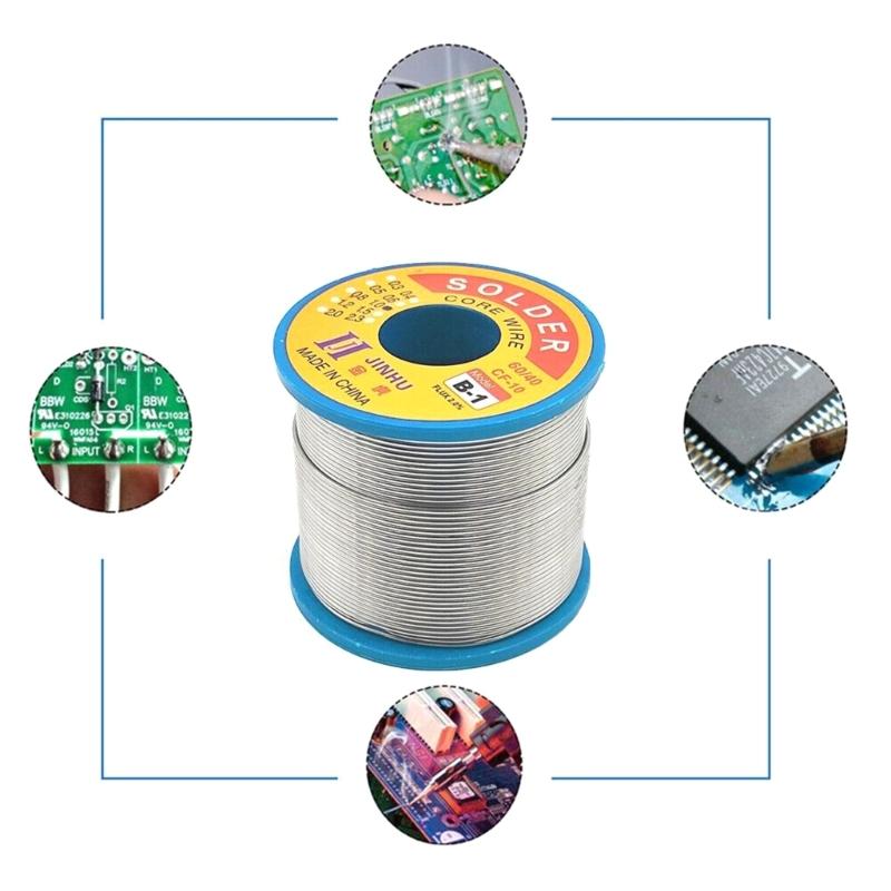 Tin Lead Solder Wire with Rosin Core for Smooth and Stable Soldering 0.5mm 0.6mm 0.8mm 1.0mm 1.2mm 1.5mm 2.0mm