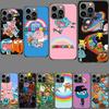 Мультяшный чехол для телефона Удивительный мир Гамбола Для iPhone 16E 15 Pro 14 Plus 17E 16 17 Pro Max Air 11 12 13 Mini Ударопрочный