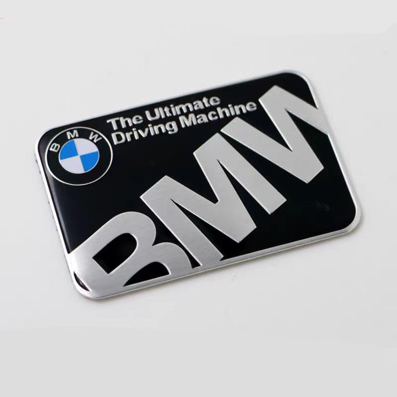 BAD1 Car Styling Emblem Aluminum Alloy Car Fender Trunk Badge Stickers For Bmw M E90 E60 F30 F10 E39 E36 F20 G30 G20 E87 E92 E91 X1 5 KF5