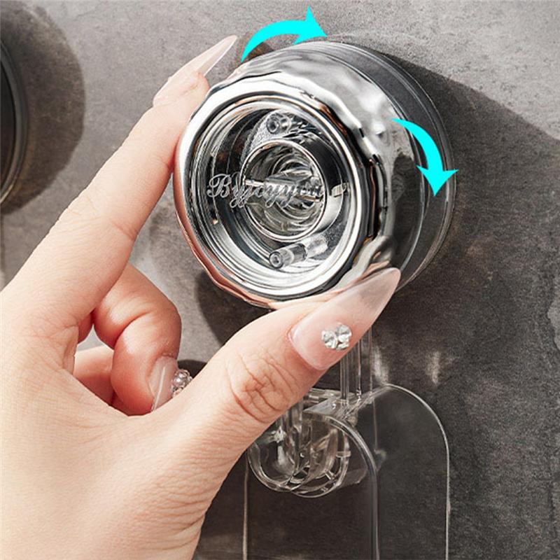 Съемный держатель для зубных щеток на присоске с крышкой для стакана воды для ванной комнаты, органайзер для хранения зубных щеток для душа, прочный B
