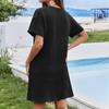 Женский повседневный сарафан длиной до колена, модное удобное платье