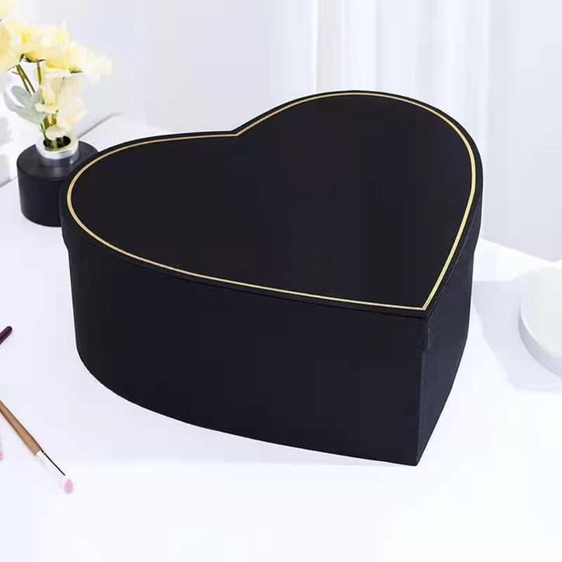 Коробка для упаковки цветов и фруктов в форме сердца, DIY, для свадеб и особых случаев