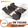 Car Floor Mats For VW Volkswagen Tiguan Allspace Adventure 2017- Carpet Cover Interior Accessories