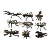 Brass Insect Tea Pet Ornaments: Mantis, Bee, Cricket, Ant, Cockroach, Beetle