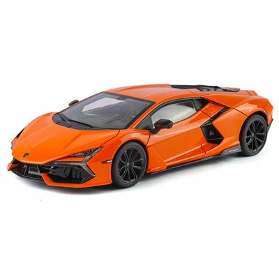 1/18 Lamborghini Revuelto Superca Металлическая Модель Автомобиля Игрушка Литье под Давлением Металлическое Литье Звук и Свет Автомобильная Игрушка для Детей Транспортное Средство
