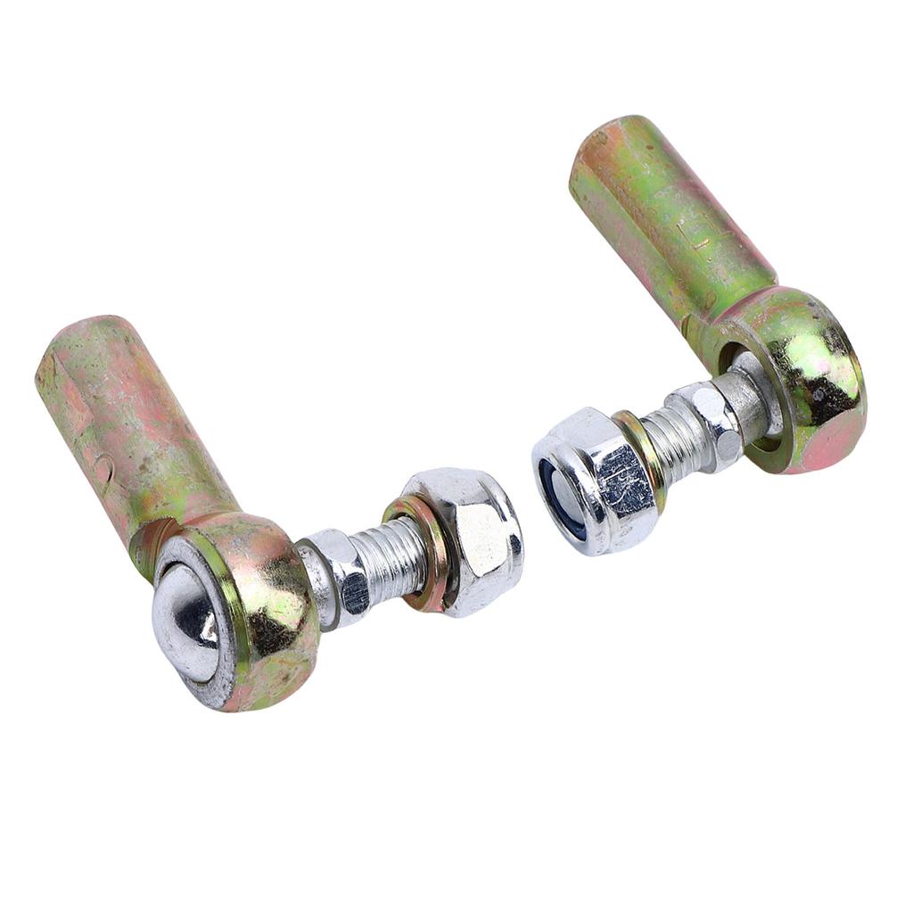 1 Pair M8 M8 Steering Tie Rod Ball Joint for 50mL 70mL 90mL 110mL 125mL Quad Dirt Bike ATV Go Kart