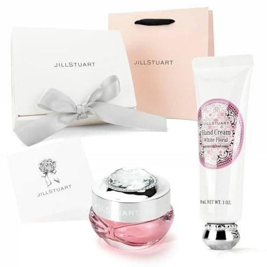 Маска для губ JILL STUART (Белый Цветочный) Набор кремов для рук Уходовая косметика День рождения Юбилей Рождество Женщине Девушке Подарок Подарок Белый день Ответный подарок