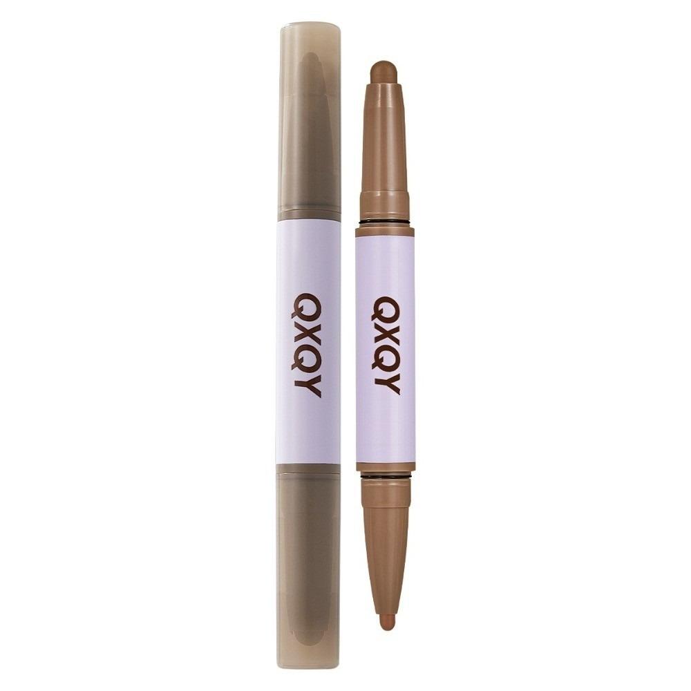 Face Double Headed Contour Pen Shaping Contour Shadow Pen Facial Contour Makeup Pen Unisex