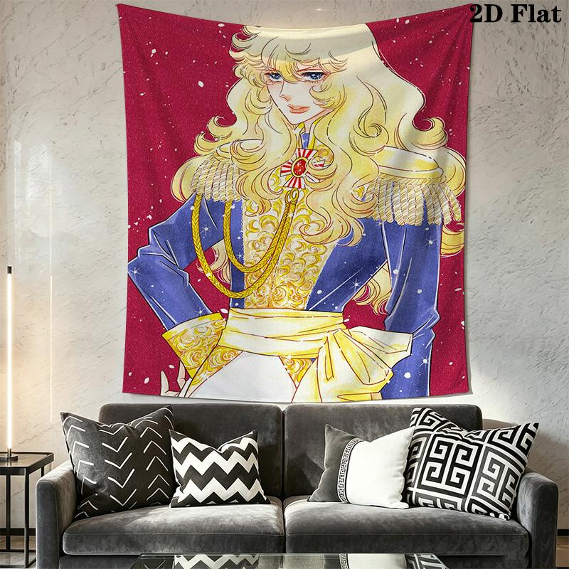 The Rose of Versailles Pattern Home Decor Tapestry, Wall Hanging, Decorative RV Wall Cloth.DGT0925239
