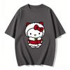 2026 New Arrival Kawaii Christmas Hello Kitty Print Couple T Shirts Casual Fashion Family Matching Outfits Parentchild Tees Top