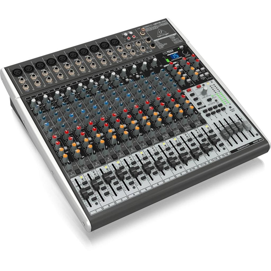 Behringer Аналоговый микшер 24 канала 4 шины 1 ручка Аудиоинтерфейс XENYX X2442USB Комп/Эффект/USB