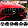 3D Mirror Mesh Front Grille Star Emblem Badge Replacement For Mercedes Benz W205 W204 W253 W213 Car Styling Accessories CJKLM1