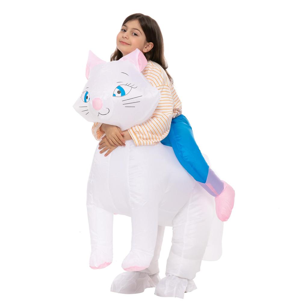 Cute Children's Riding Walking Animal Mount Inflatable Costume