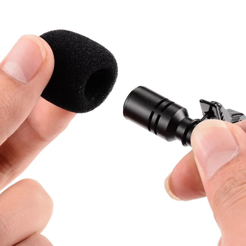 1.5m Portable USB Mini Lavalier Microphone USB/3.5mm/Type-C Metal Clip Lapel Mic Condenser Microphone For PC Laptop Mobile Phone