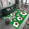 3D Football Field Carpet for Boys Room Bedroom Sofa Doormat Decor Kids Play Area Rug Carpet Non-slip Soft Floor Mat Polyester