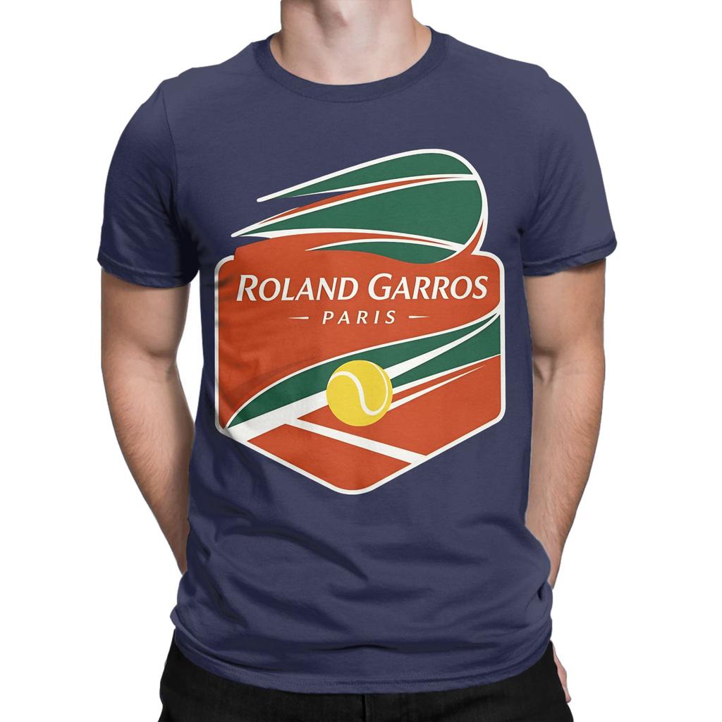 Roland Garros Logo Grand Slam Series Funny Graphic 100 Cotton Tshirt Roland Garros Tees Tops For Unisex