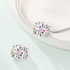 2026 Family Relatives Valentine's Day Charm Beaded Pendant DIY Jewelry Bracelet Necklace Accessories 925 Silver