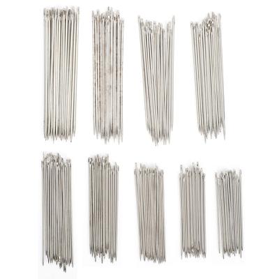 216 шт. швейных игл из нержавеющей стали для вышивки ручным шитьем стеганого одеяла ремонт домашнего хозяйства своими руками(S# Маленький