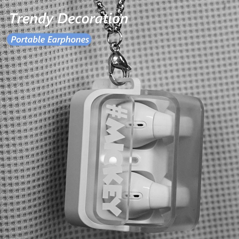 VAORLO Беспроводные наушники с шумоподавлением Ture, Hi-Fi сабвуфер, стереомузыка, наушники-клипсы, безболезненное ношение, гарнитура для всех смартфонов