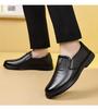 Spring Autumn New Designer Loafers for Men Solid Color Fashion Business Casual Shoes Male Soft Sole British Leather Shoes Man