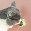 1PC Natural Catnip Kitten Mint Ball Toy Cats Playing Cleaning Teeth Crab Snail Toys