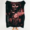 Movie A Annabelle  Flannel  Blanket Suitable for Sofa Living Room Bedroom